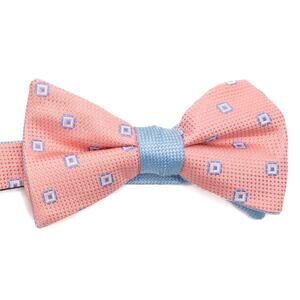 Saddlebred Silk Blend Adjustable Pre-tied Pink Bowtie